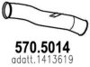 SCANI 1413619 Exhaust Pipe